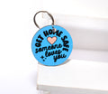 Someone loves you keychain