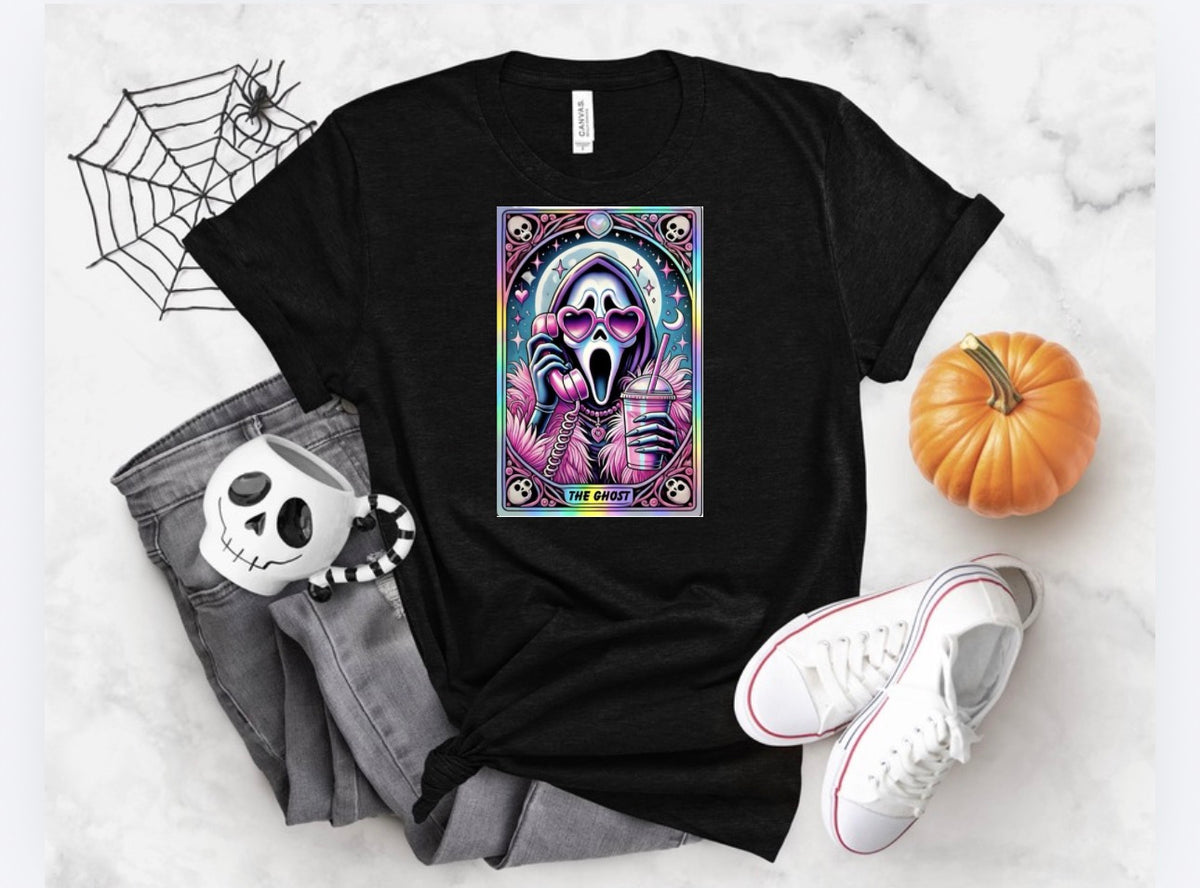 GhostFace Tarot Card T-Shirt