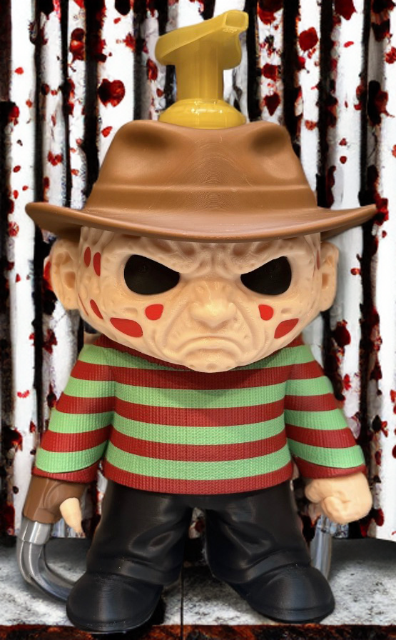 Freddy Krueger Soap Dispenser Holder | Nightmare on Elm Street Horror Bathroom Decor