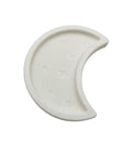 Crescent Moon & Stars Ceramic Trinket Dish – Celestial Jewelry Tray & Catchall